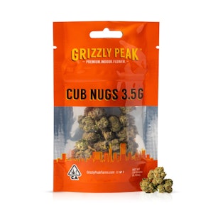 Grizzly Peak Farms - Double Trouble Cub Nugs 3.5g