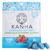 Kanha - 100mg Gummies - Blue Raspberry