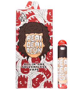 REAL DEAL RESIN - DISPOSABLE - BANANA PAPAYA x WILSON .5G - REAL DEAL RESIN