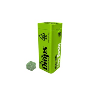 DROPS - Lime (Chem Dawg #7) | Balanced 5mg (20pk) Live Rosin Jellies 100mg (H) | Drops