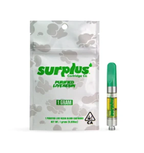 Surplus - Surplus - Jamaican Dream - 1g Live Resin Cart