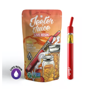 Jeeter - Peach Cobbler Live Resin Straw Disposable .5g