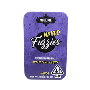 Sublime - 3.5g Naked Purple Punch Live Resin Infused Pre-Roll Pack (.7g - 5 Pack) - Minis - Sublime