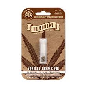 Humboldt Seed Company - Vanilla Creme Pie - 10pk - Feminized Seeds - Humboldt Seed Company