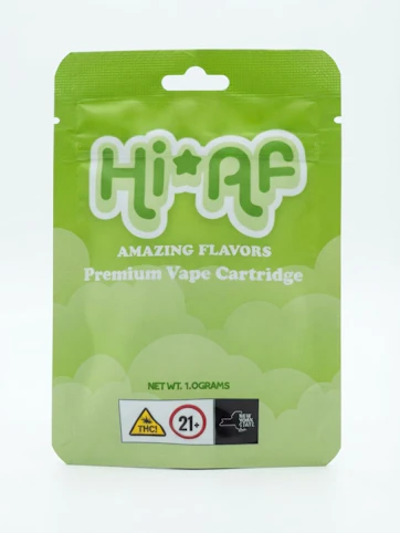 Hi*AF - Keylime Pie -Hybrid- 87.6% THC | 1g (Vape Cartridge) | Hi AF  -N/A BIN