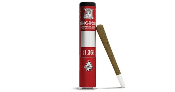 KING ROLL - Kingroll - King Louis XIII x Queen Z Infused Pre-Roll - 1.3g