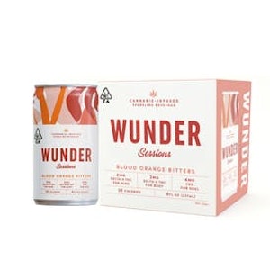 Wunder - WUNDER - Blood Orange Bitters sessions 4pk - 8 0z