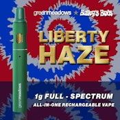 Liberty Haze - 1g Disposable - Green Meadows