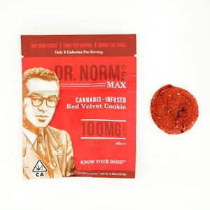 Dr. Norm's - Red Velvet Max Cookie 100mg