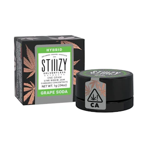 STIIIZY - Stiiizy - Grape Soda - 1g Live Rosin Jam 