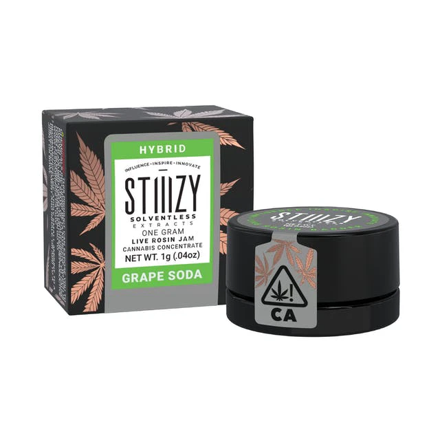 STIIIZY - Stiiizy - Grape Soda - 1g Live Rosin Jam  Main Image
