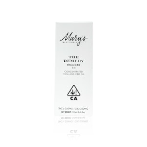 MARY'S MEDICINAL - MARY'S MEDICINALS - Tincture - The Remedy - THCA:CBD - 500MG