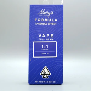 Marys Medicinal - Marys Medicinal Formula 1:1 CBN:THC Cart 1g