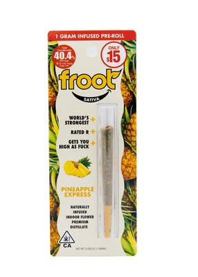 Froot - Froot Preroll/Pineapple Express/1g/(S) Main Image