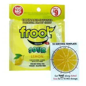 Froot - Froot Gummy Sour Lemon
