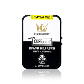 WEST COAST CURE - Preroll - Sativa Mix - 6-Pack - 2.1G 