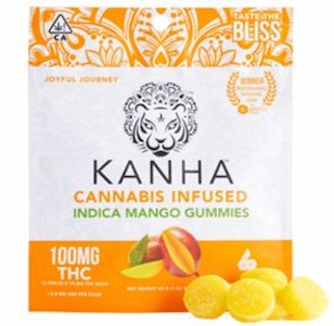 KANHA - [Kanha] THC Gummies - 100mg - Mango (I)