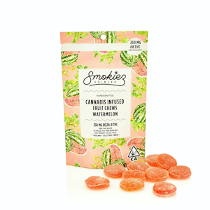 Smokiez Edibles - 250mg Delta-8 (D8) Watermelon Gummies (25mg - 10 pack) - Smokiez