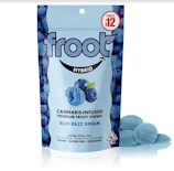 Froot Gummies 100mg Blue Razz 