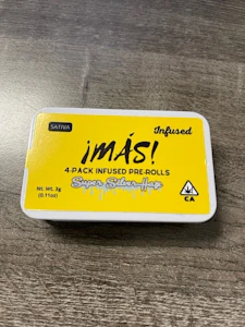 Mas - Mas - Super Silver Haze - 4-pk Infused Pre-Rolls