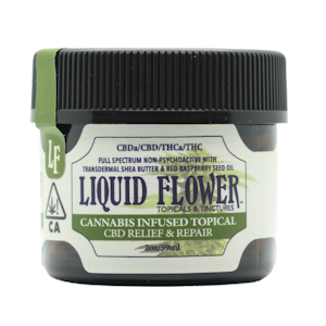 Liquid Flower - CBDa Relief & Repair 2oz Topical - Liquid Flower