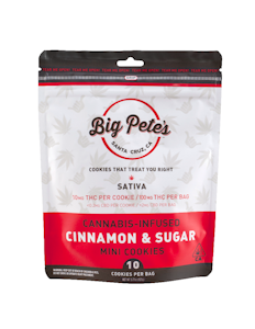 Big Pete's - Cinnamon Sativa 100mg 10 Pack Cookies - Big Pete's