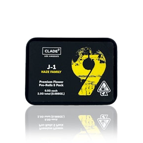 CLADE 9 - Preroll - J1 - 5-Pack - 2.5G
