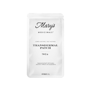 Mary's Medicinals  - THCa 20mg Transdermal  Patch - Mary's Medicinals