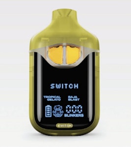 BOUTIQ - BOUTIQ - 1g Liquid Live Diamonds AIO Switch Dual Tank - Tropical Gelato x Baja Blast