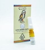 Sweet Tooth 0.5g Live Rosin Cart - CLSICS