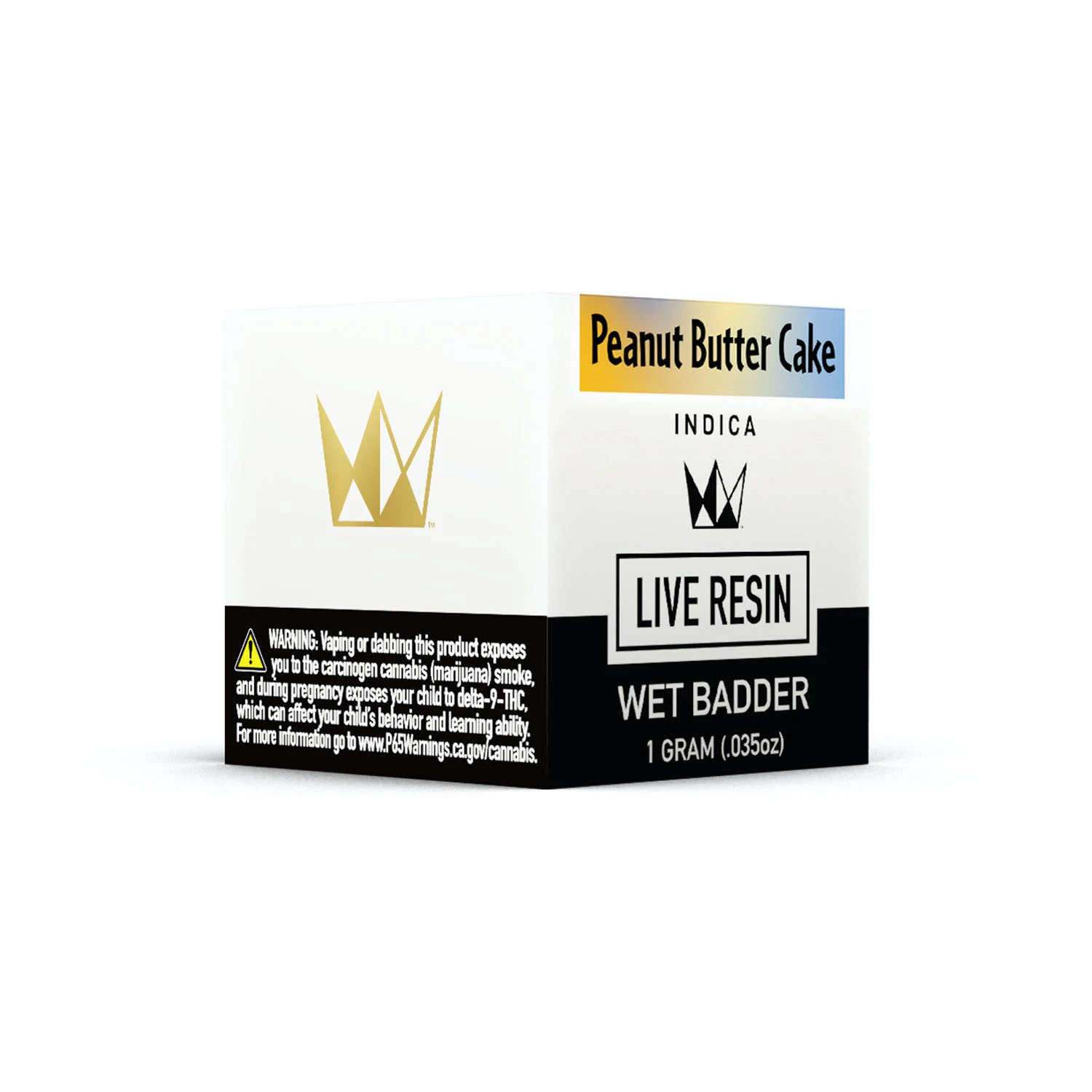West Coast Cure - LIVE RESIN WET BADDER - PEANUT BUTTER CAKE 1G - WEST COAST CURE Main Image