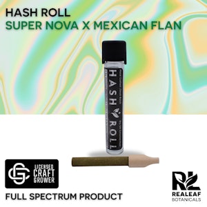 REALEAF BOTANICALS - Realeaf Botanicals | Hash Roll | Super Nova x Mexican Flan | 1.3g