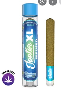Jeeter XL Blueberry Kush Infused Preroll (I) 2g
