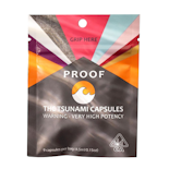 1,000mg THC Tsunami Capsules (100mg - 10 pack) - Proof