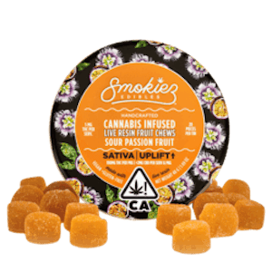 SMOKIEZ - Smokiez - Live Resin - Sour Passion Fruit - Gummies - 20pk - 100mg
