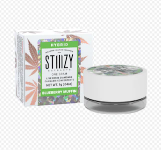 STIIIZY - Stiiizy - Blueberry Muffin - 1g Live Resin 