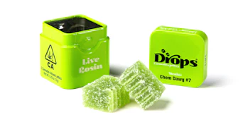 Drops - Lime Live Rosin Gummies 2ct - 100mg