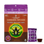 100mg THC Indica Peanut Butter Cups (10mg - 10 pack) - Emerald Sky