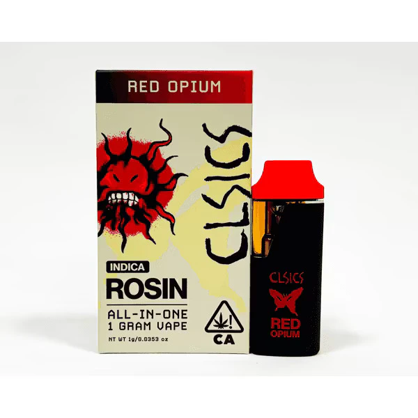 CLSICS - AIO - Red Opium - Live Rosin - 1g (I) - CLSICS Main Image