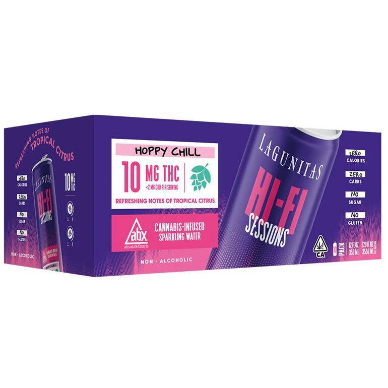 LAGUNITAS HI-FI SESSIONS - Hi Fi Sessions - 10mg 10pk - Hoppy Chill Main Image