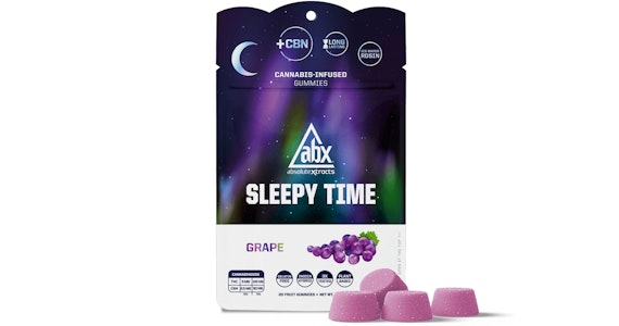 ABX - ABX - Grape 2:1 THC:CBN Sleepy Time Solventless Gummies - 150mg