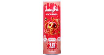 JuicyPot - Peach Rings Cartridge - 1g