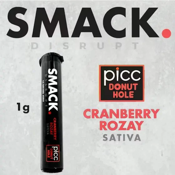 Smack - Smack. - Cranberry Rozay - Infused Preroll - 1g Main Image