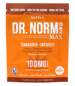 Dr. Norm's - Peanut Butter Chocolate Chip Vegan Mini Cookie Max 100mg
