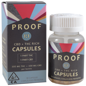 PROOF - Proof | 1:1 Capsules | 30pk | 300mg