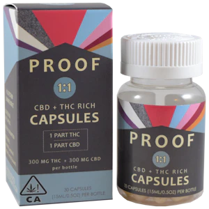 Proof | 1:1 Capsules | 30pk | 300mg