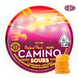 CAMINO - Sour Orchard Peach Gummies