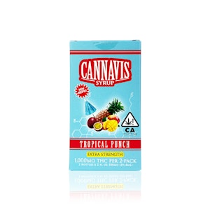 CANNAVIS - CANNAVIS - Tincture - Tropical Punch - 2-Pack - Syrup - 1000MG