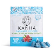 Kanha - THC - Classic Hybrid Blue Raspberry 100mg (10 mg/each)