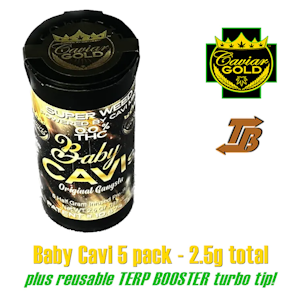 Caviar Gold - Baby Cavi - King Cavi OG - 5pk Infused Preroll